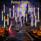 Halloweenské dekorace – plovoucí svíčky s hůlkou