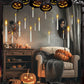 Halloweenské dekorace – plovoucí svíčky s hůlkou