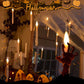 Halloweenské dekorace – plovoucí svíčky s hůlkou