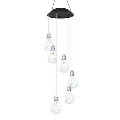 🌈 Barevné LED zvonky na slunce – kouzlo ve vaší zahradě!