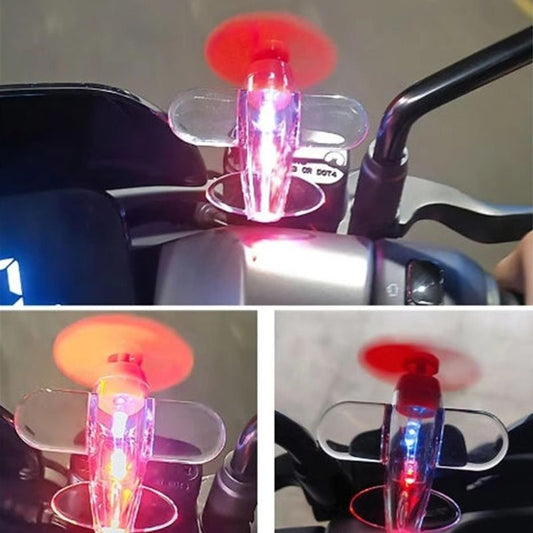 Mini LED letadlo poháněné větrnou energií