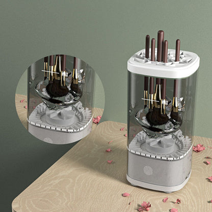 Automatický čistič kosmetických štětců