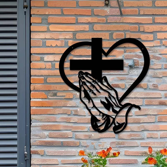 Elegantní nástěnná dekorace ve tvaru srdce