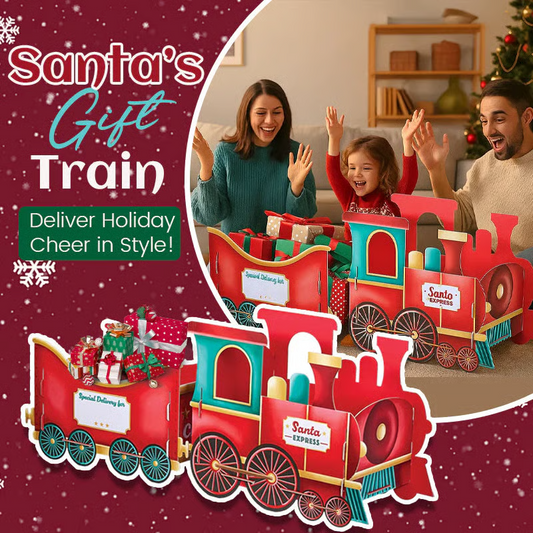 🎄Kreativní Santa's Gift Express Train