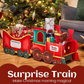 🎄Kreativní Santa's Gift Express Train