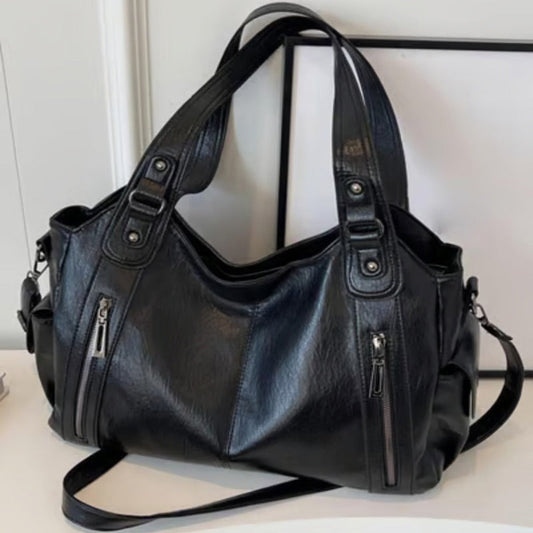 👜PUNKOVÁ TAŠKA S VELKOU KAPACITOU