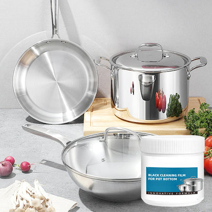 Silně působící pasta na odstraňování připálených zbytků z kuchyňského nádobí