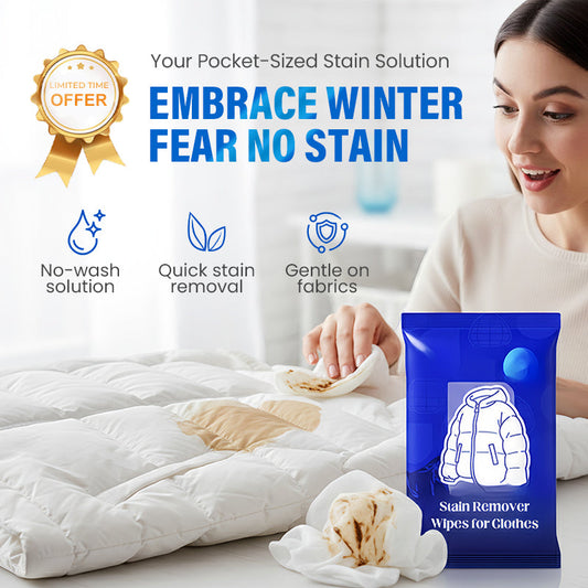 ✨Ubrousky na odstraňování skvrn z oděvů