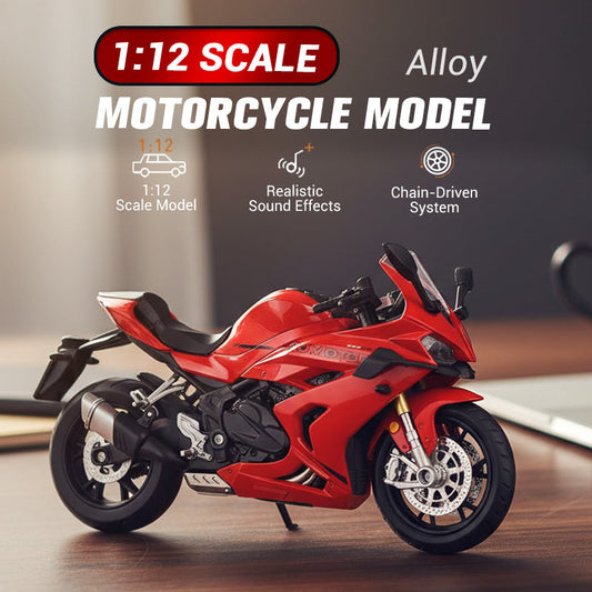 Model motocyklu v měřítku 1:12