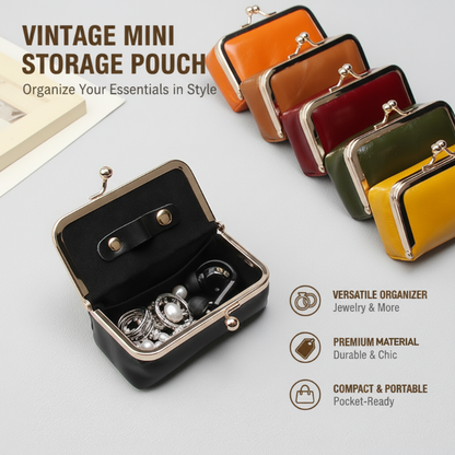 👑👜 Mini šperkovnice ve stylu vintage pro uložení luxusních doplňků 💎
