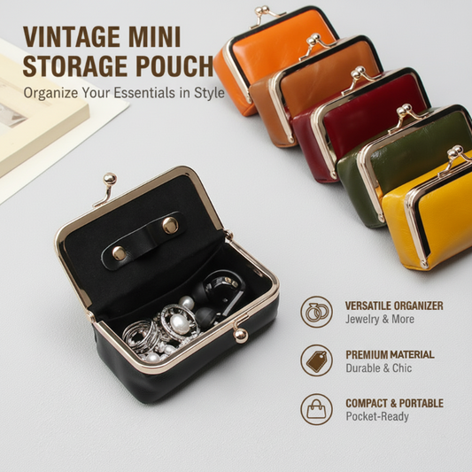 👑👜 Mini šperkovnice ve stylu vintage pro uložení luxusních doplňků 💎