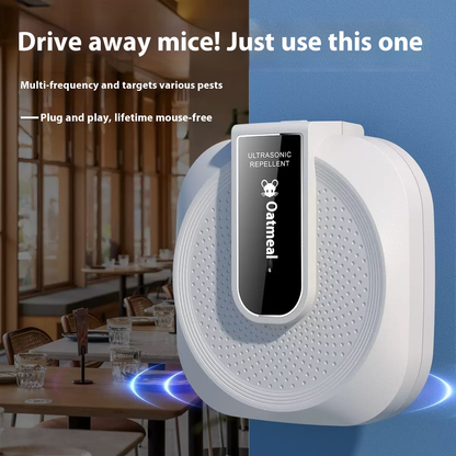 🔥Ultrazvukový odpuzovač kachen a krys je výkonný – inteligentní technologie 360°