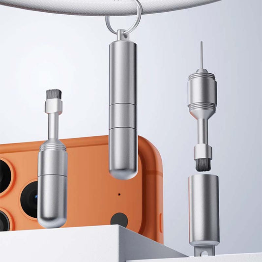 🔥2 v 1 kartáček na čištění sluchátek a špendlík na vyjmutí SIM karty