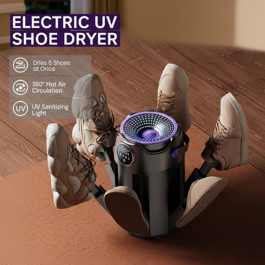 6ramenná elektrická UV sušička a dezinfekční zařízení na boty