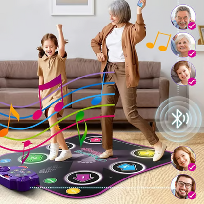 Světelná elektronická taneční podložka s Bluetooth