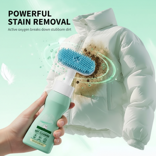 Bezvodý kartáč na čištění péřových kabátů