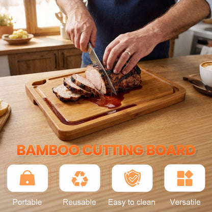 3dílná sada bambusových krájecích desek