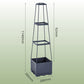 💐Zahradní vyvýšené záhony s mřížkovým plotem