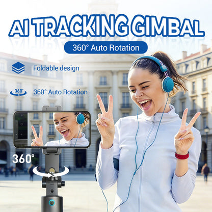 AI sledovací gimbal s dvojitým doplňkovým osvětlením