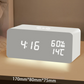 LED digitální budík s bezdrátovou nabíjecí stanicí