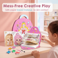 ✨Speciální sady JSR pro diamantovou malbu a výtvarné sady s motivy princezen – sady knih s fóliovými motivy „Play on Paper“ pro holčičky – ruční práce, velikonoční dárky