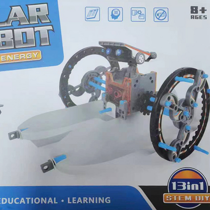 DIY solární robotická hračka