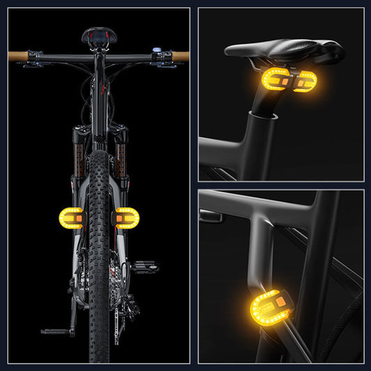 🔥 Bezdrátové zadní světlo na kolo s dálkovým ovládáním 🚴💡