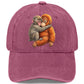 🐵Vintage baseballová čepice s roztomilým zvířecím potiskem🧢
