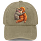 🐵Vintage baseballová čepice s roztomilým zvířecím potiskem🧢
