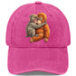 🐵Vintage baseballová čepice s roztomilým zvířecím potiskem🧢