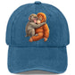 🐵Vintage baseballová čepice s roztomilým zvířecím potiskem🧢