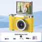 🎥Digitální fotoaparát s rozlišením 4K, navržený speciálně pro fotografování | 3palcový displej otočný o 180°, s funkcí webové kamery a dvěma akumulátory🌟