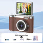 🎥Digitální fotoaparát s rozlišením 4K, navržený speciálně pro fotografování | 3palcový displej otočný o 180°, s funkcí webové kamery a dvěma akumulátory🌟