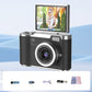 🎥Digitální fotoaparát s rozlišením 4K, navržený speciálně pro fotografování | 3palcový displej otočný o 180°, s funkcí webové kamery a dvěma akumulátory🌟