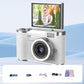 🎥Digitální fotoaparát s rozlišením 4K, navržený speciálně pro fotografování | 3palcový displej otočný o 180°, s funkcí webové kamery a dvěma akumulátory🌟