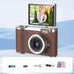 🎥Digitální fotoaparát s rozlišením 4K, navržený speciálně pro fotografování | 3palcový displej otočný o 180°, s funkcí webové kamery a dvěma akumulátory🌟