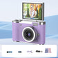 🎥Digitální fotoaparát s rozlišením 4K, navržený speciálně pro fotografování | 3palcový displej otočný o 180°, s funkcí webové kamery a dvěma akumulátory🌟