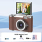 🎥Digitální fotoaparát s rozlišením 4K, navržený speciálně pro fotografování | 3palcový displej otočný o 180°, s funkcí webové kamery a dvěma akumulátory🌟