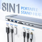 💻 Dokovací stanice USB-C a stojan na notebook – 4K HDMI, více portů, ergonomický
