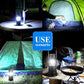 ⛺🔦 3 v 1 – kempingová lampa s LED diodami s efektem plamene