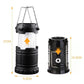 ⛺🔦 3 v 1 – kempingová lampa s LED diodami s efektem plamene