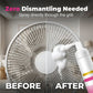🌀 Čisticí sprej na ventilátory – bez nutnosti demontáže. Pěna rozpouští prach. Vhodný pro všechny typy ventilátorů! 🧼✨