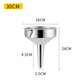 Kuchyňský trychtýř z nerezové oceli