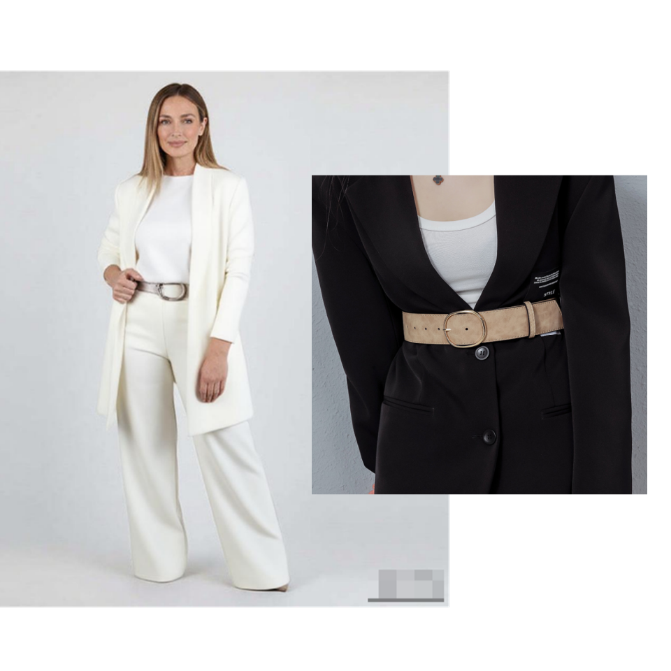 Elegant Longline Cardigan & Top & Pants 3-Piece Set