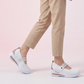 👟 Dámské prodyšné síťované slip-on tenisky s platformou – lehké, pohodlné & s přirozeným zvýšením velikosti – ideální na dlouhé dny