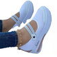 👟 Dámské prodyšné síťované slip-on tenisky s platformou – lehké, pohodlné & s přirozeným zvýšením velikosti – ideální na dlouhé dny
