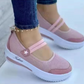 👟 Dámské prodyšné síťované slip-on tenisky s platformou – lehké, pohodlné & s přirozeným zvýšením velikosti – ideální na dlouhé dny