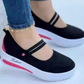 👟 Dámské prodyšné síťované slip-on tenisky s platformou – lehké, pohodlné & s přirozeným zvýšením velikosti – ideální na dlouhé dny