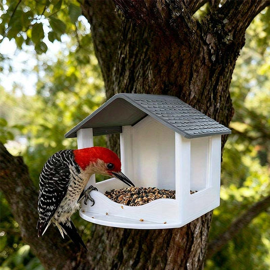 🦜Závěsné krmítko pro ptáky určené do venkovní zahrady