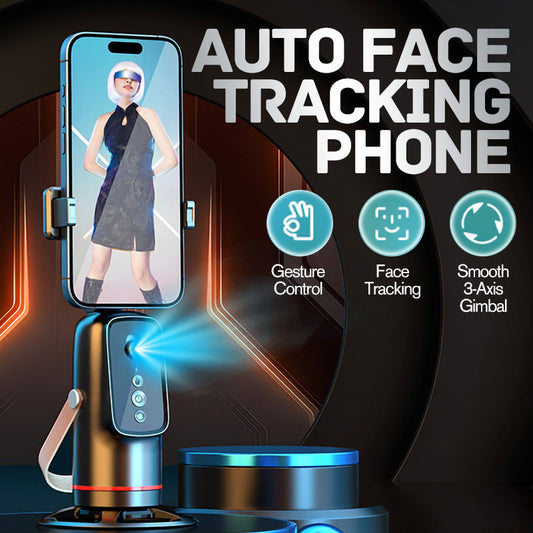 Držák na telefon s automatickým sledováním obličeje a ovládáním gesty